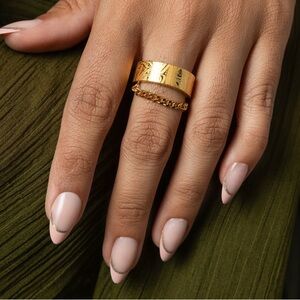 Nominal X Aadil New “Bound” Ring 10 Gold